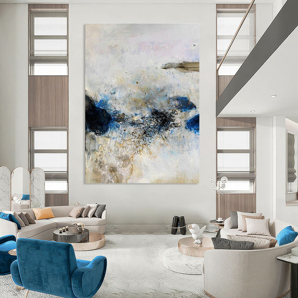 Ginormous Custom - Formulated Handmade Abstract Wall Art for Cottage & Bedroom DLZ2221