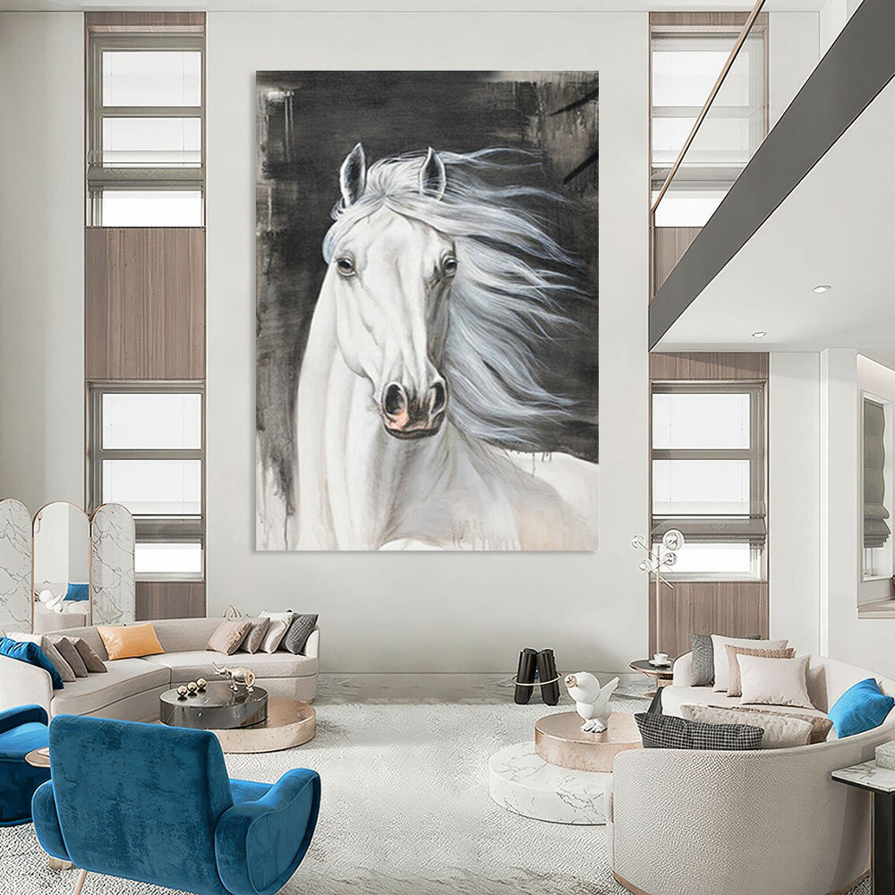 Enormous Tailored Hand Painted Abstract Art for Cottage & Office DLZ2229