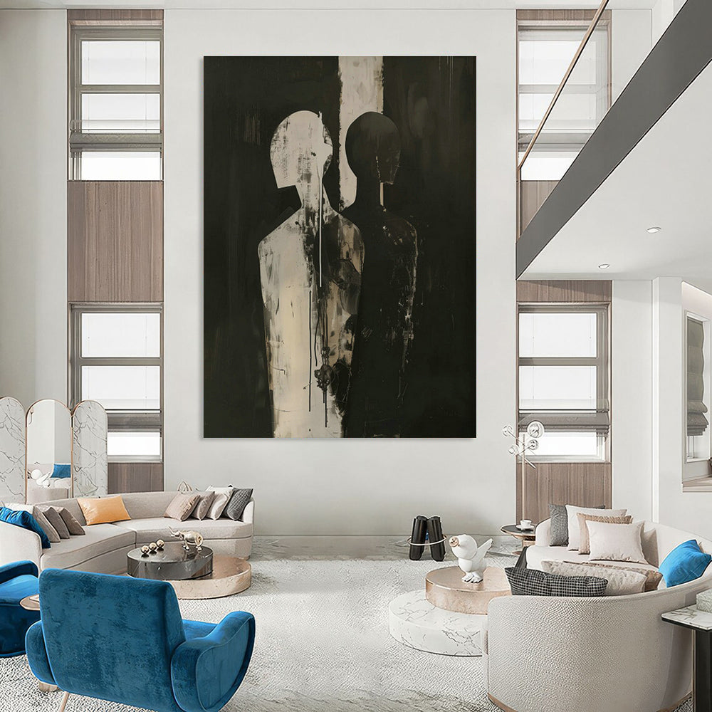 Monumental - Width Custom Abstracts for Entryway Impact DLZ0422