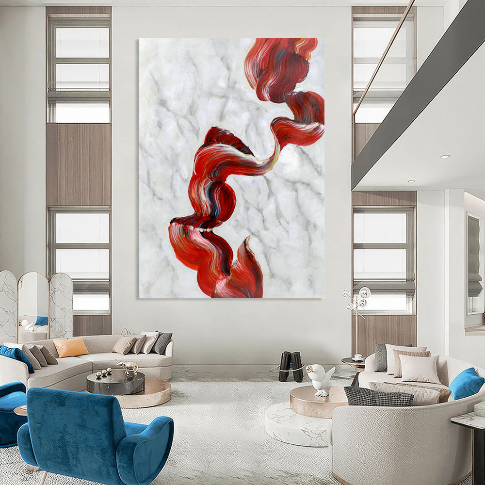 Super - Massive, Mood - Adaptive Custom Abstract Paintings for Dining Room Atmosphere DLZ0485