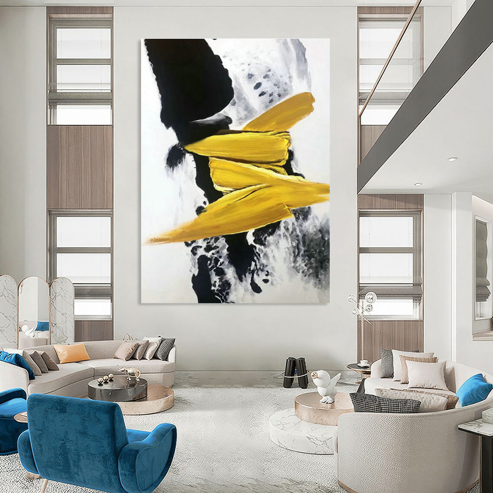 Tremendous, Noise - Canceling Custom Hand - Painted Abstracts for Dining Room Peace DLZ0481