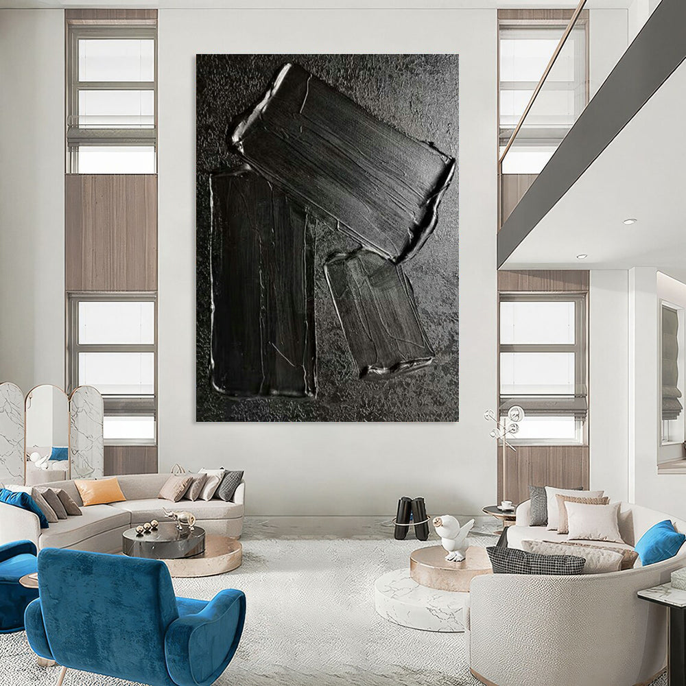 Grand Hand - Painted Abstract Wall Decor for Office & Living Room DLZ1340