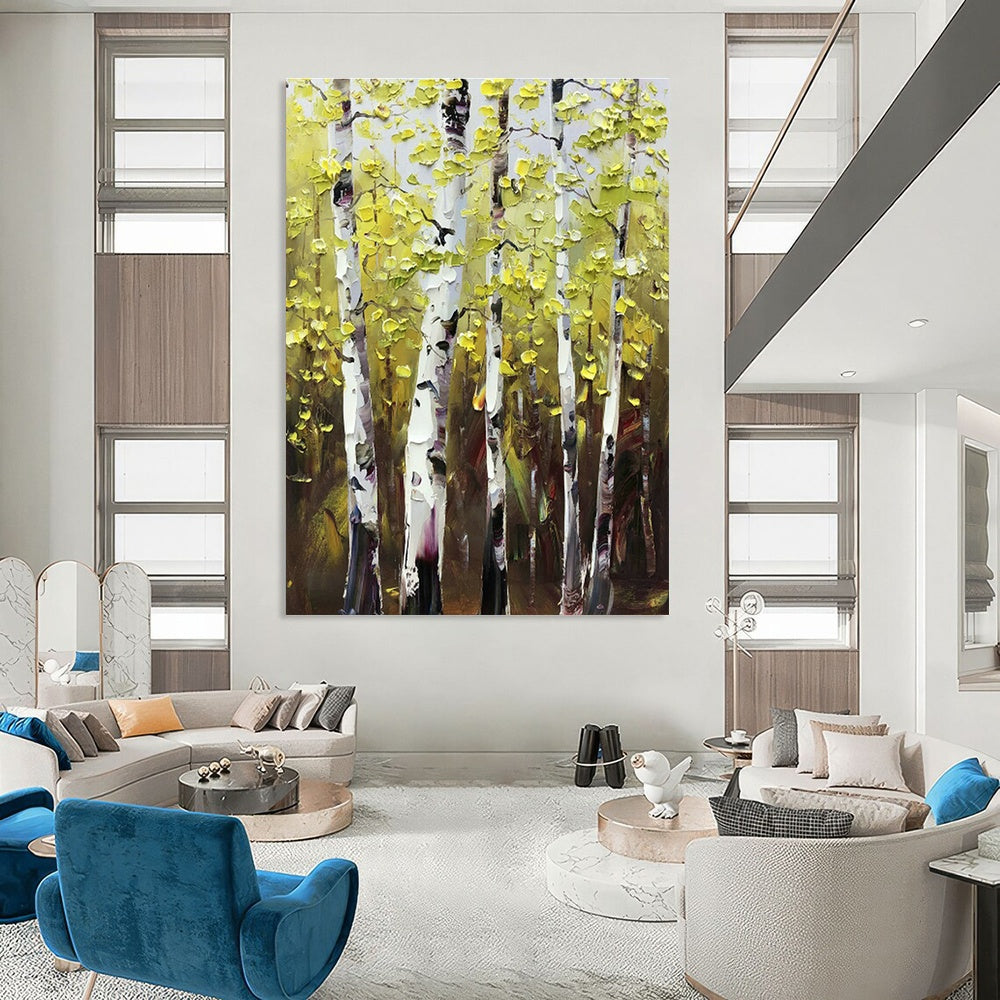 Extra-Large Handcrafted Abstract Painting for Office & Hallway DLZ1289