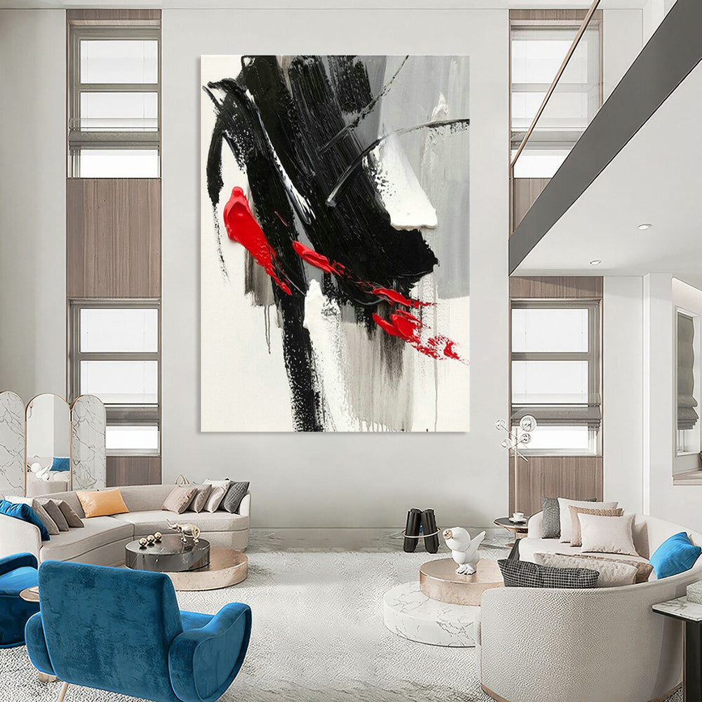 Handmade Abstract Wall Art for Cottage Dining Room & Office DLZ1669