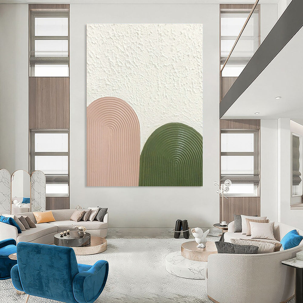 Oversized Custom Abstract Wall Art for Bedroom & Hallway DLZ1182