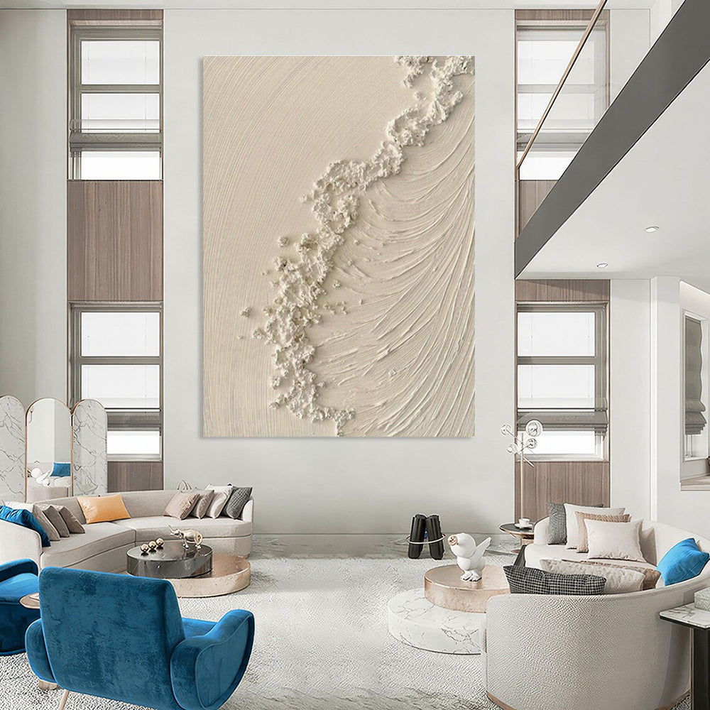 Hand-Crafted Abstract Wall Decor for Cottage Office and Living Room DLZ1526