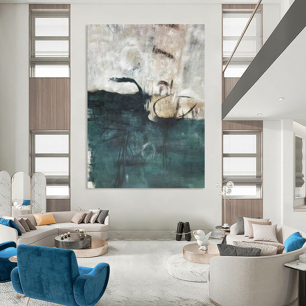 Extra - Vast, 360 - Degree View Custom Abstract Murals for Hallway Immersion DLZ0487
