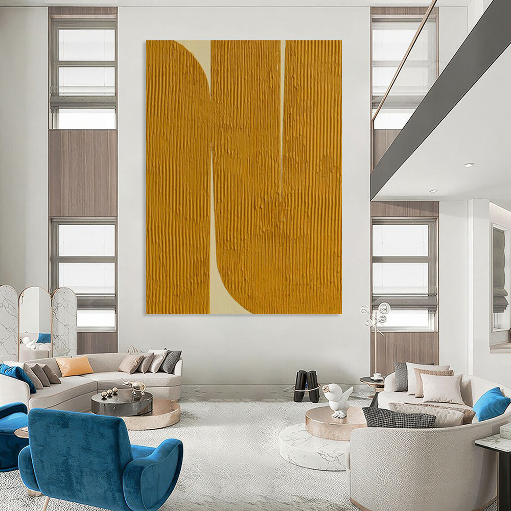Colossal - Format Custom - Painted Abstract Painting for Bedroom & Dining Room DLZ1251