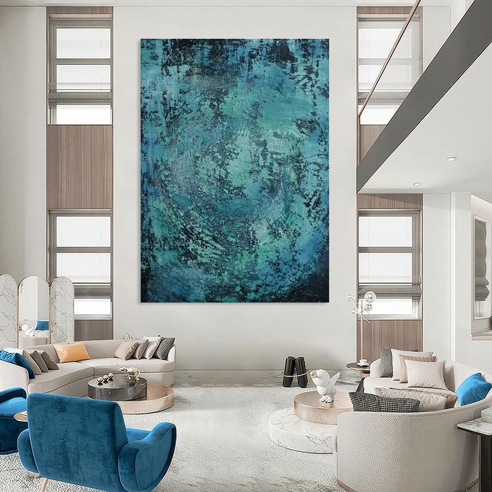 Abstract Hand - Painted Canvases for Living Room and Dining Room DLZ0761