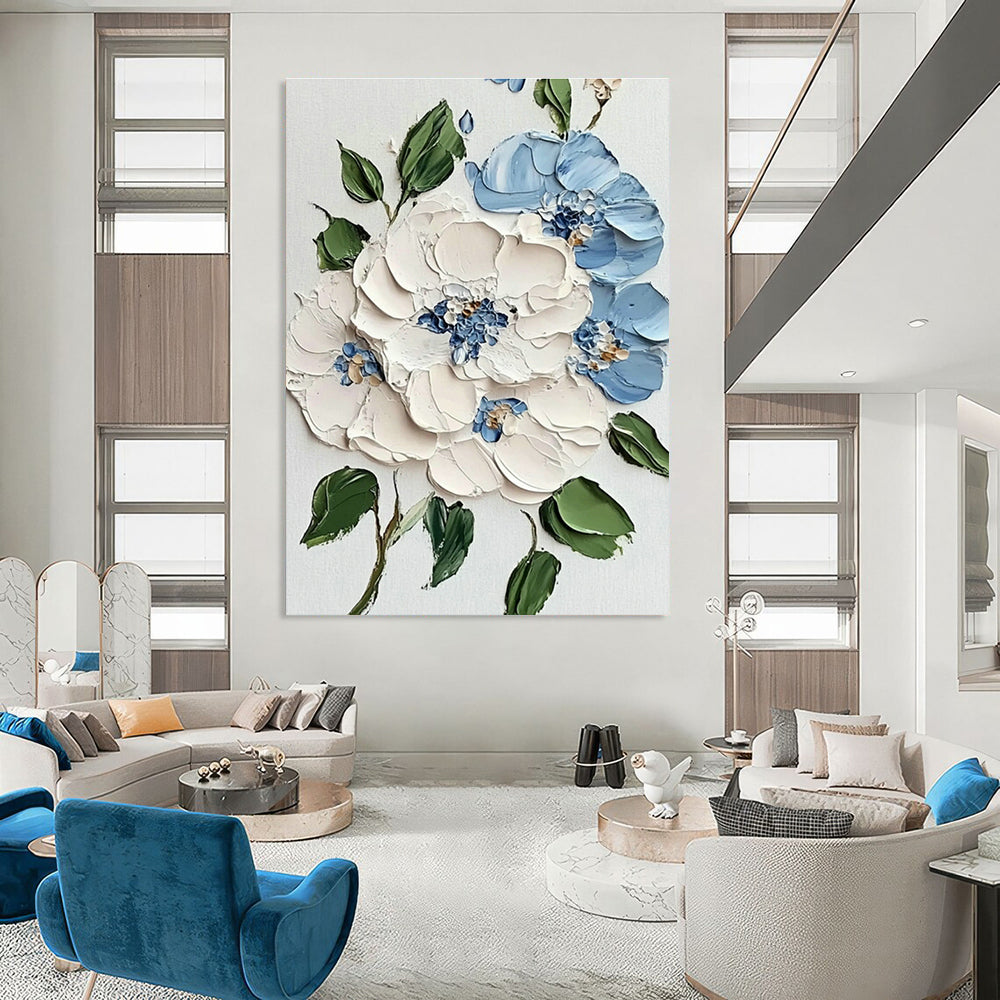 Handmade Textured Abstract Wall Art for Bedroom & Living Room DLZ1394