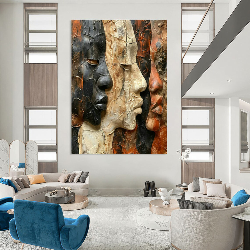 Hand-Crafted Abstract Decor for Cottage Dining Room Side Table Wall and Entryway Umbrella Stand Wall DLZ1711