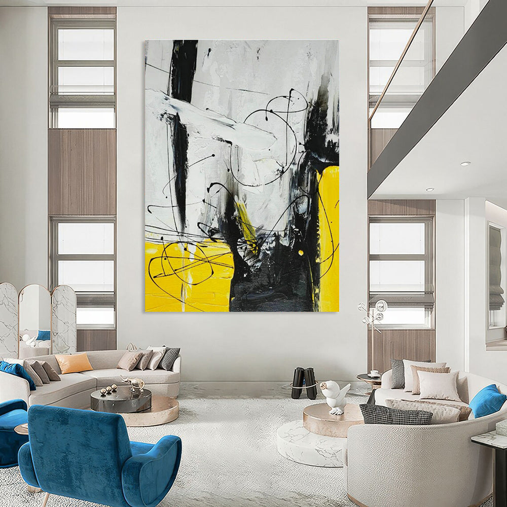 Mega - Sprawling, AI - Generated Custom Abstract Canvases for Bedroom Uniqueness DLZ0497