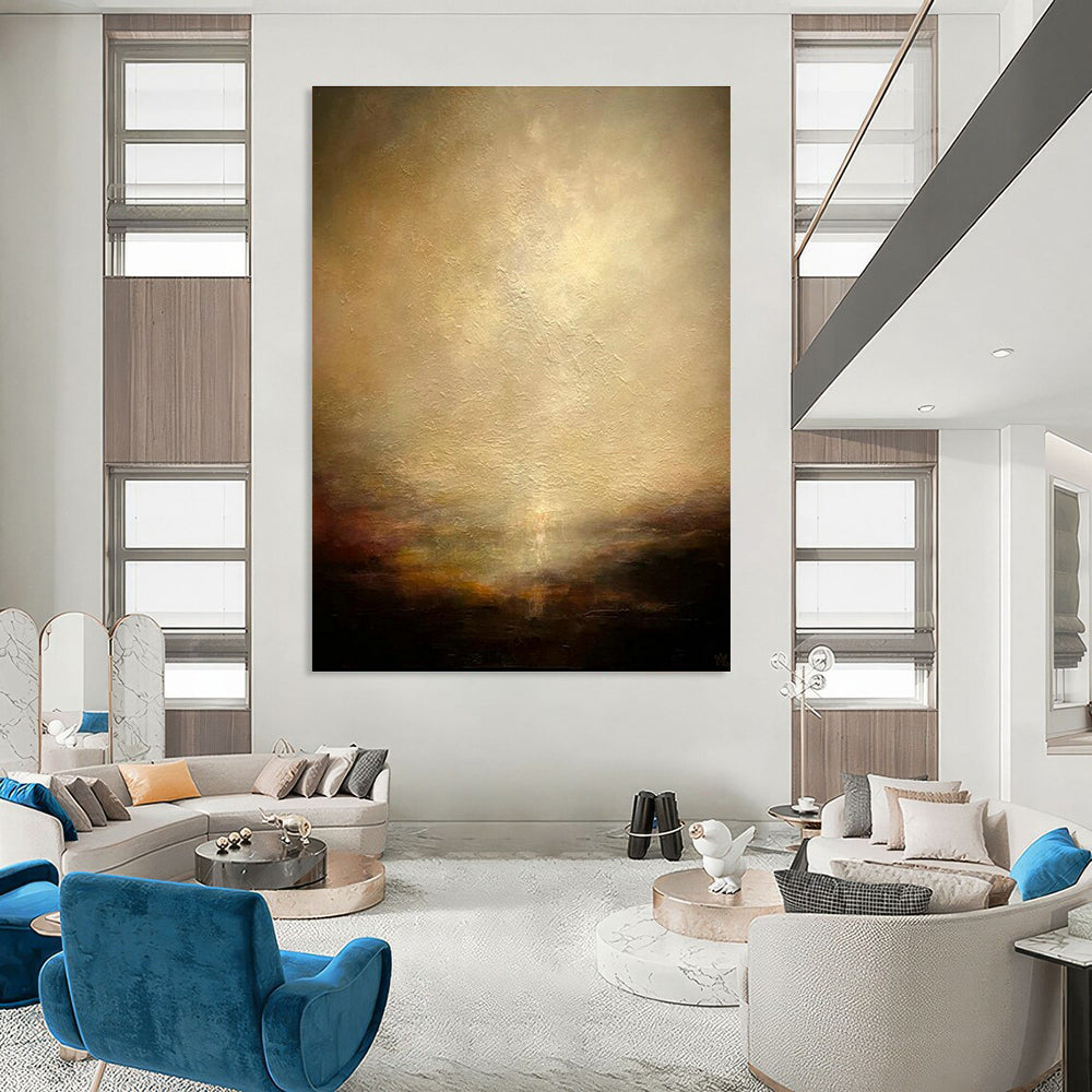 Vast Custom - Built Hand Painted Abstract Wall Art for Cottage & Bedroom DLZ2234