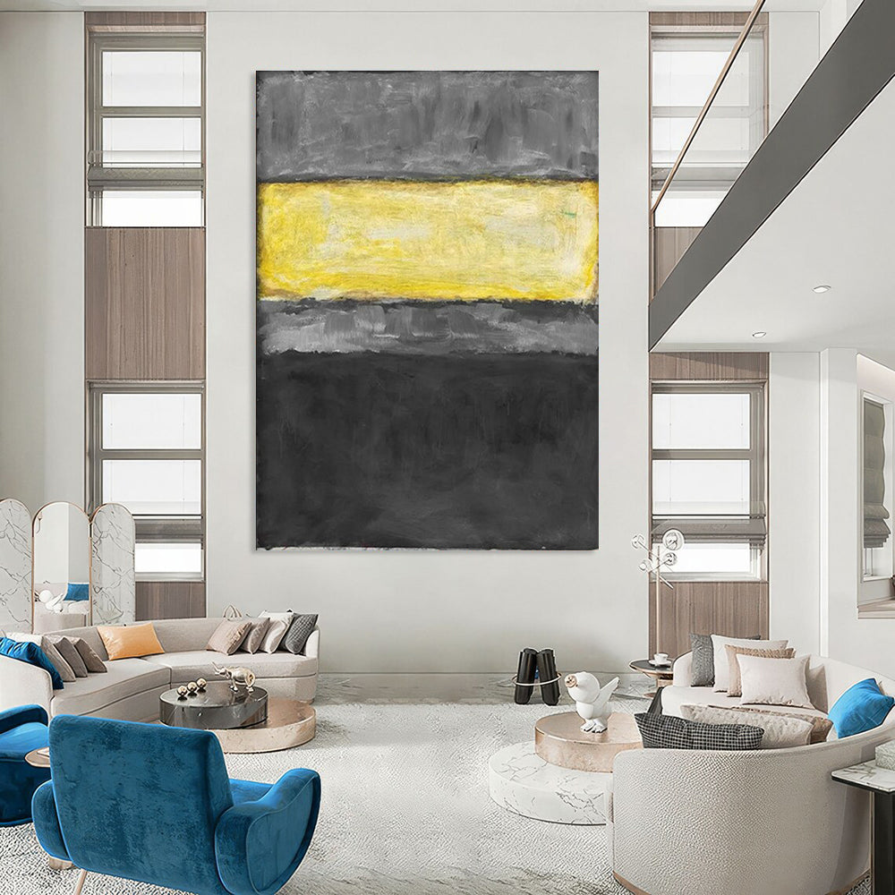 Handmade Abstract Painting for Bedroom & Cottage Living Room DLZ2325