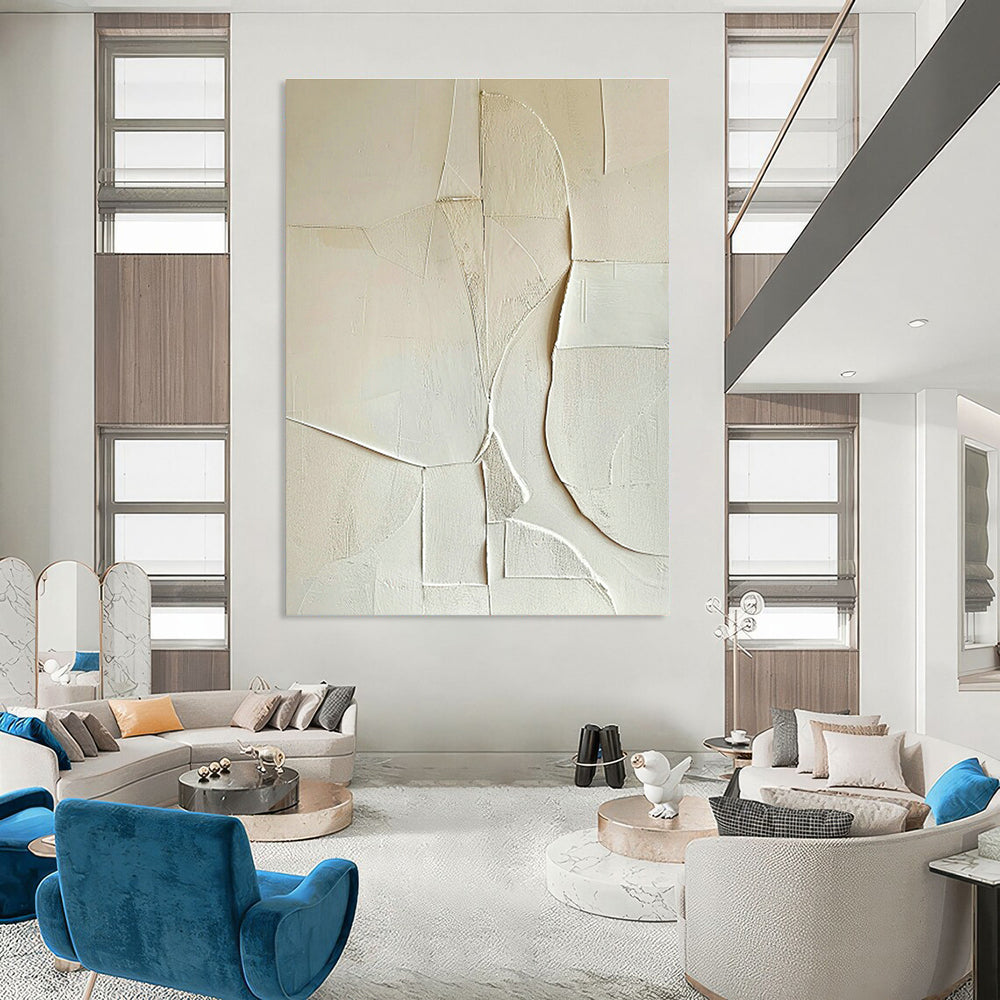 Hand - Painted Large Abstract Marvel for Bedroom & Entryway DLZ1321