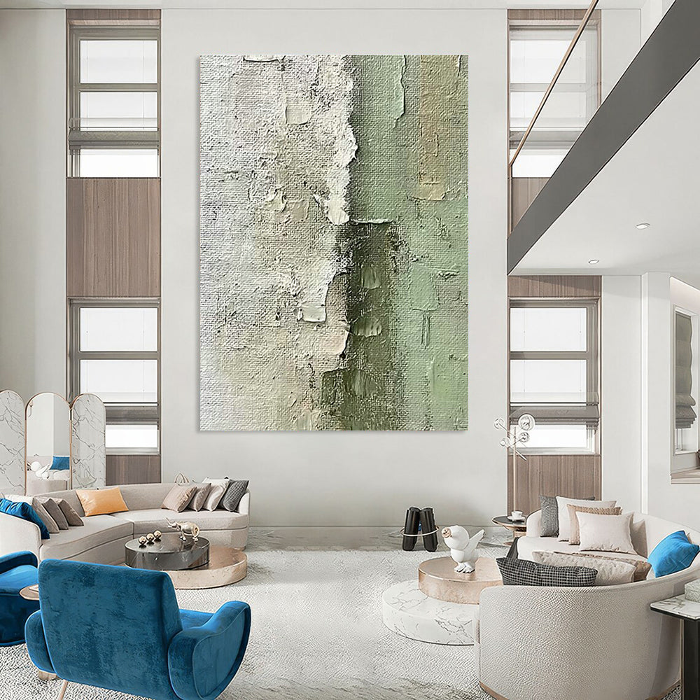 Extra-Wide Custom Abstract Canvas Painting for Office & Living Room DLZ1009