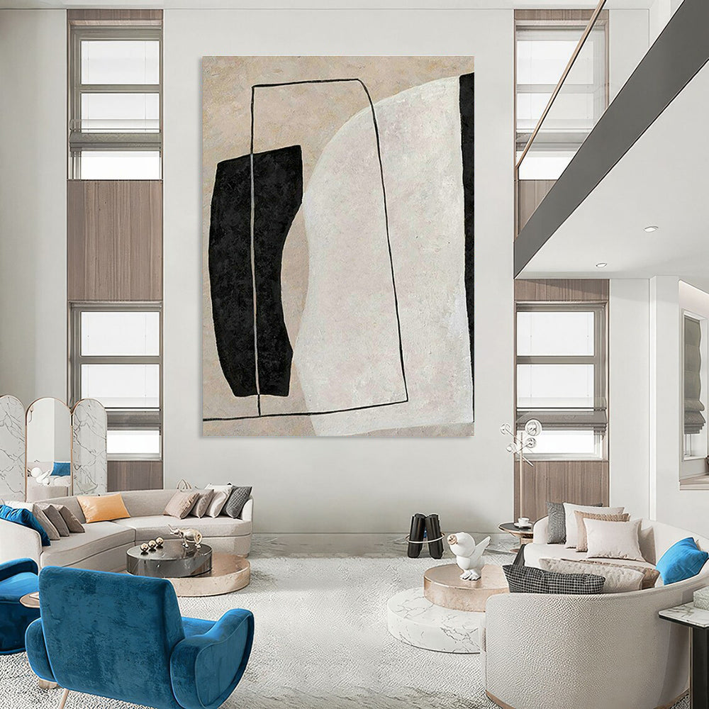 Big Handmade Abstract Painting for Office & Hallway DLZ2027