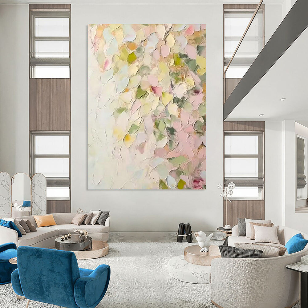 Large - Scale Handmade Abstract Wall Hanging for Living Room & Hallway DLZ1398