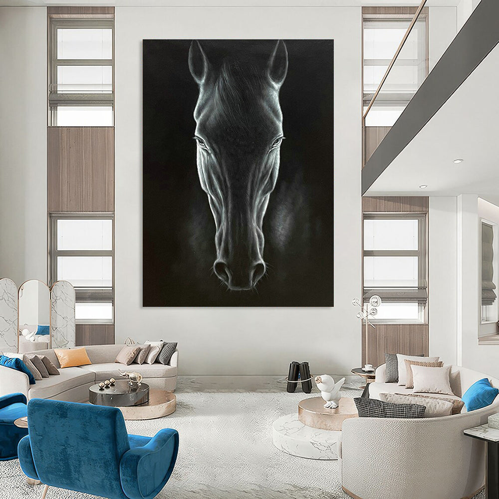 Extra-large Custom Hand-Painted Abstract Art for Dining Room Server Hutch Wall and Entryway Key Organizer Wall DLZ1989