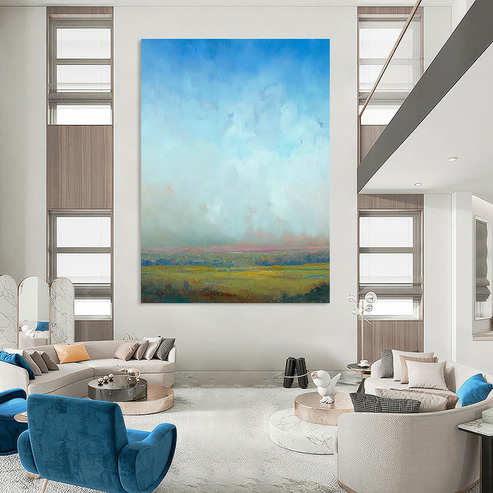 Massive Custom Abstract Paintings for Dining Room Banquet Hall Chair Upholstery Buttons & Office Training Center Chair Armrest Covers DLZ0942