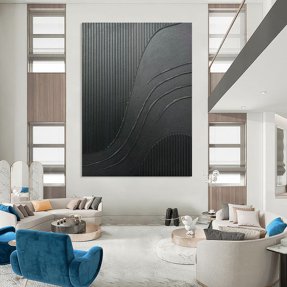 Vast Custom-Designed Hand Painted Abstract Art for Bedroom & Dining Room DLZ2182
