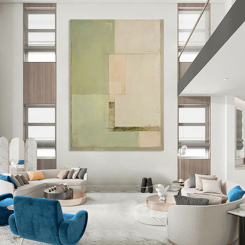 Massive Custom Abstract Paintings for Bedroom Dressing Rooms with Islands & Office Server Rooms DLZ0601