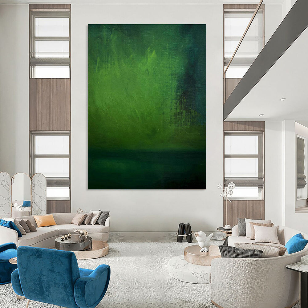 Large Handmade Abstract Canvas for Bedroom & Cottage Hallway DLZ1195
