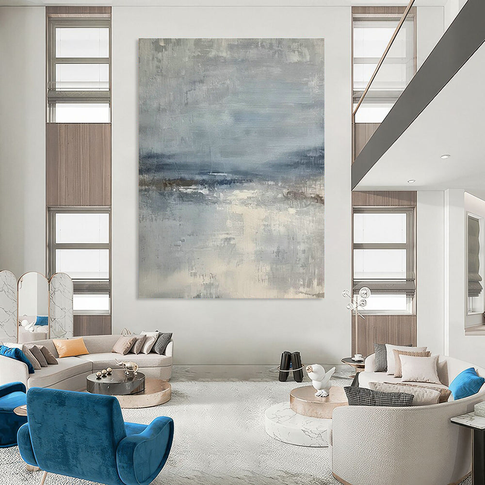 King - Sized Custom Abstract Canvases for Bedroom Luxury DLZ0417