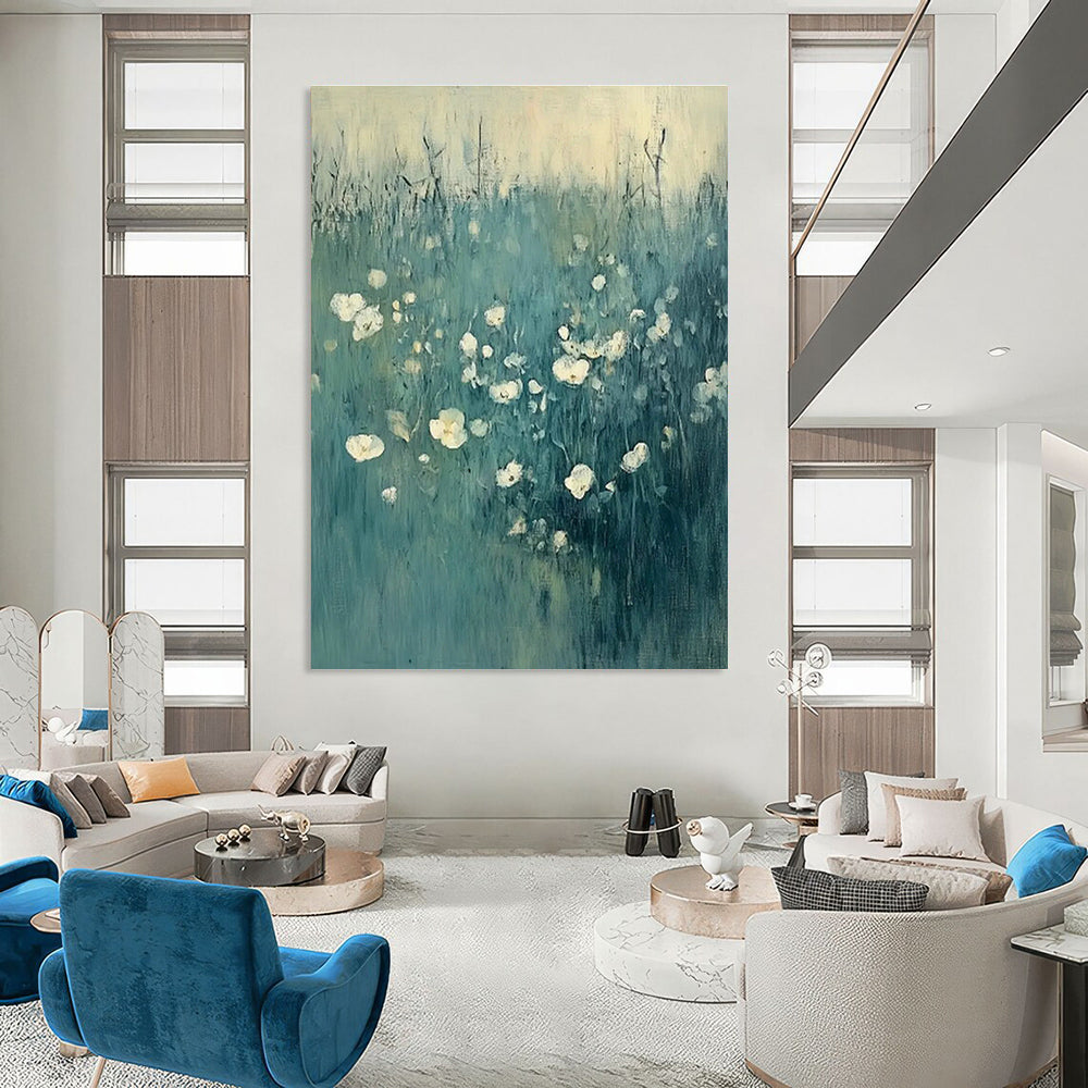 Vast - Scale Custom Abstract Paintings for Living Room Conversations DLZ0425