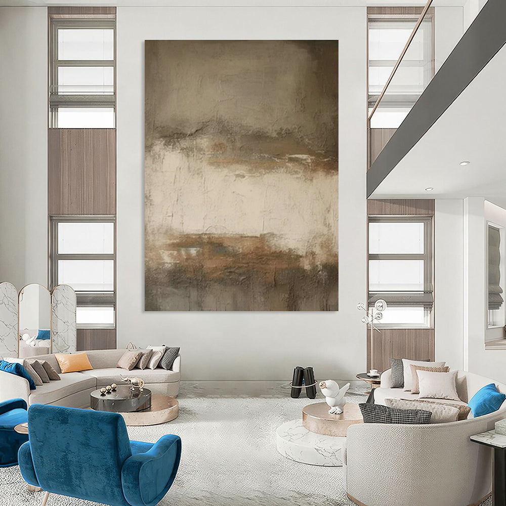 Hand-Crafted Abstract Wall Decor for Entryway and Cottage Office DLZ1586