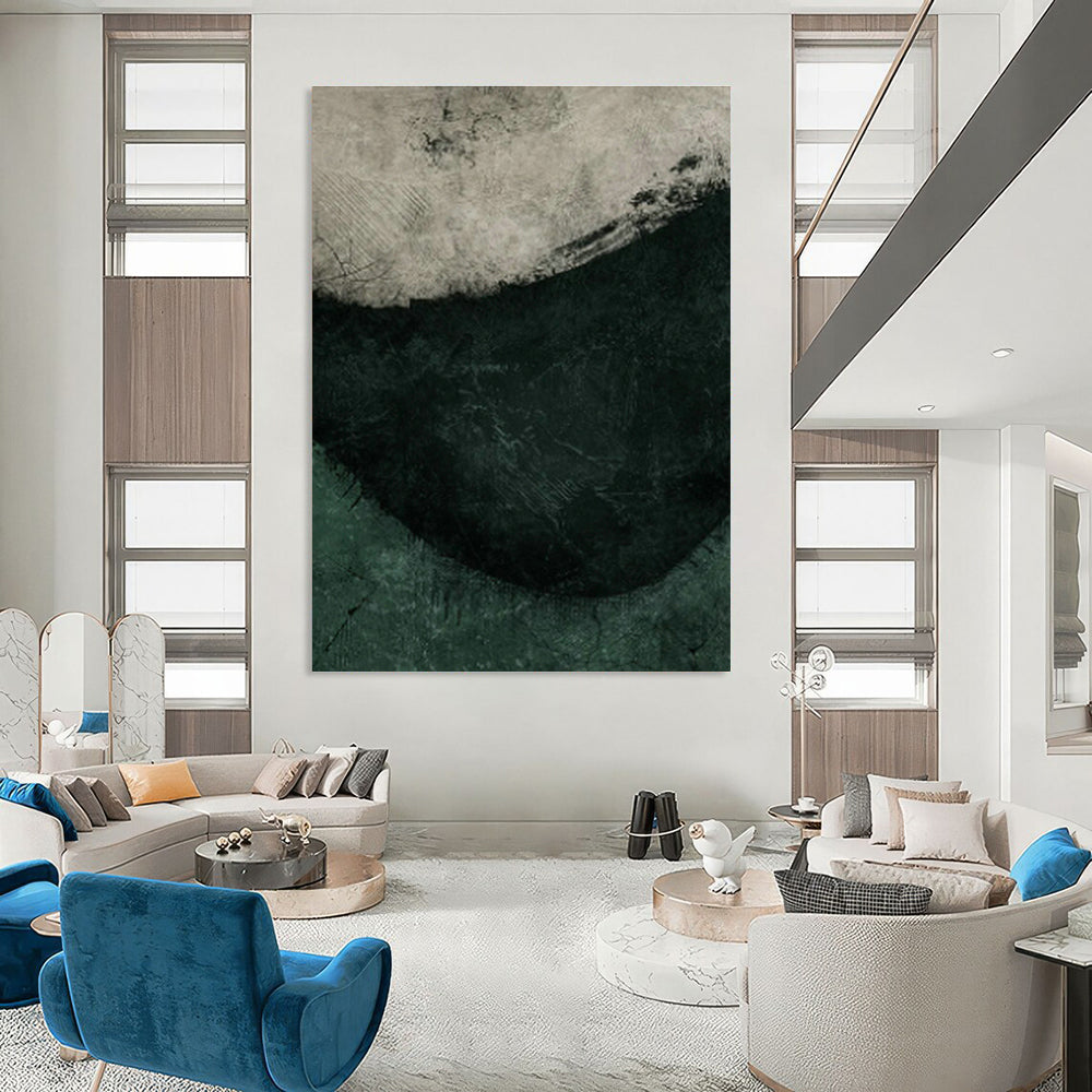 Custom - Sized Handmade Abstract Art Panels for Office & Living Room DLZ1386