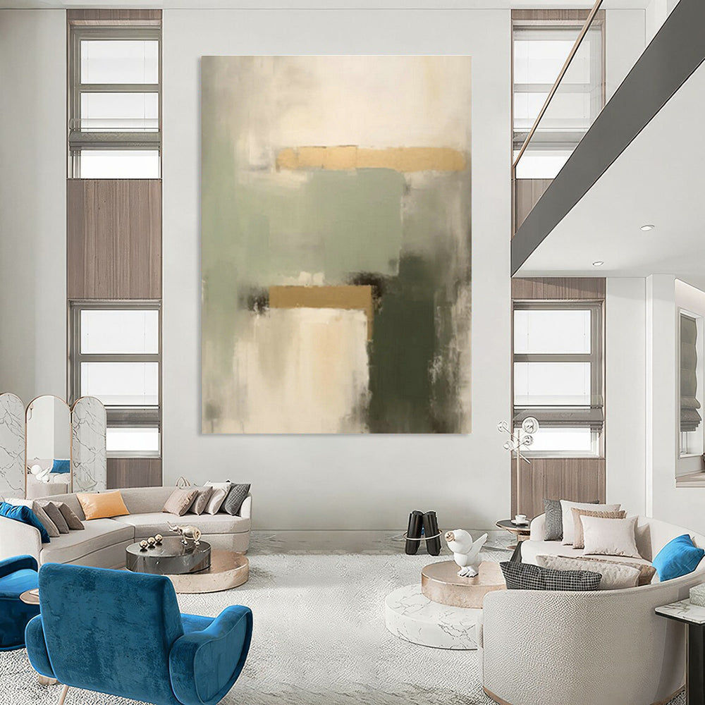 Oversized Abstract Paintings for Living Room Home Theaters & Office Copy Rooms DLZ0845