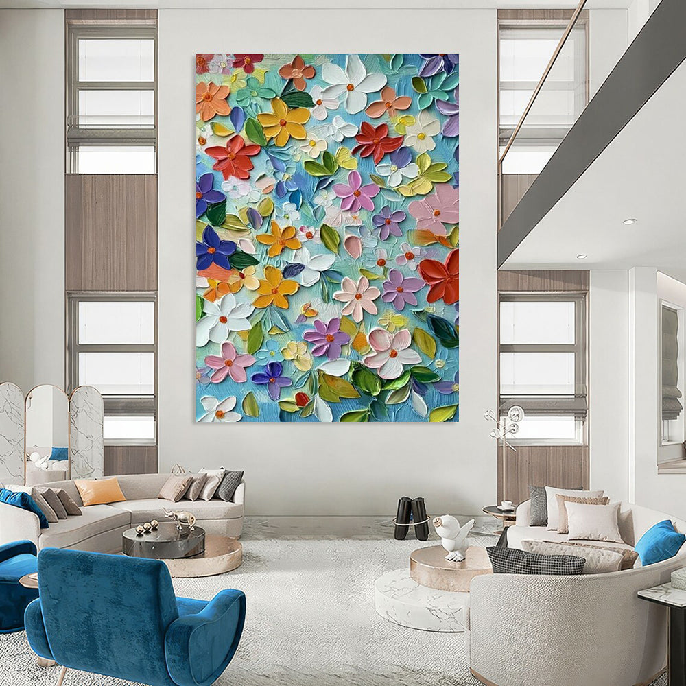 Immense Custom-Built Hand Painted Abstract Art for Living Room & Bedroom DLZ2251