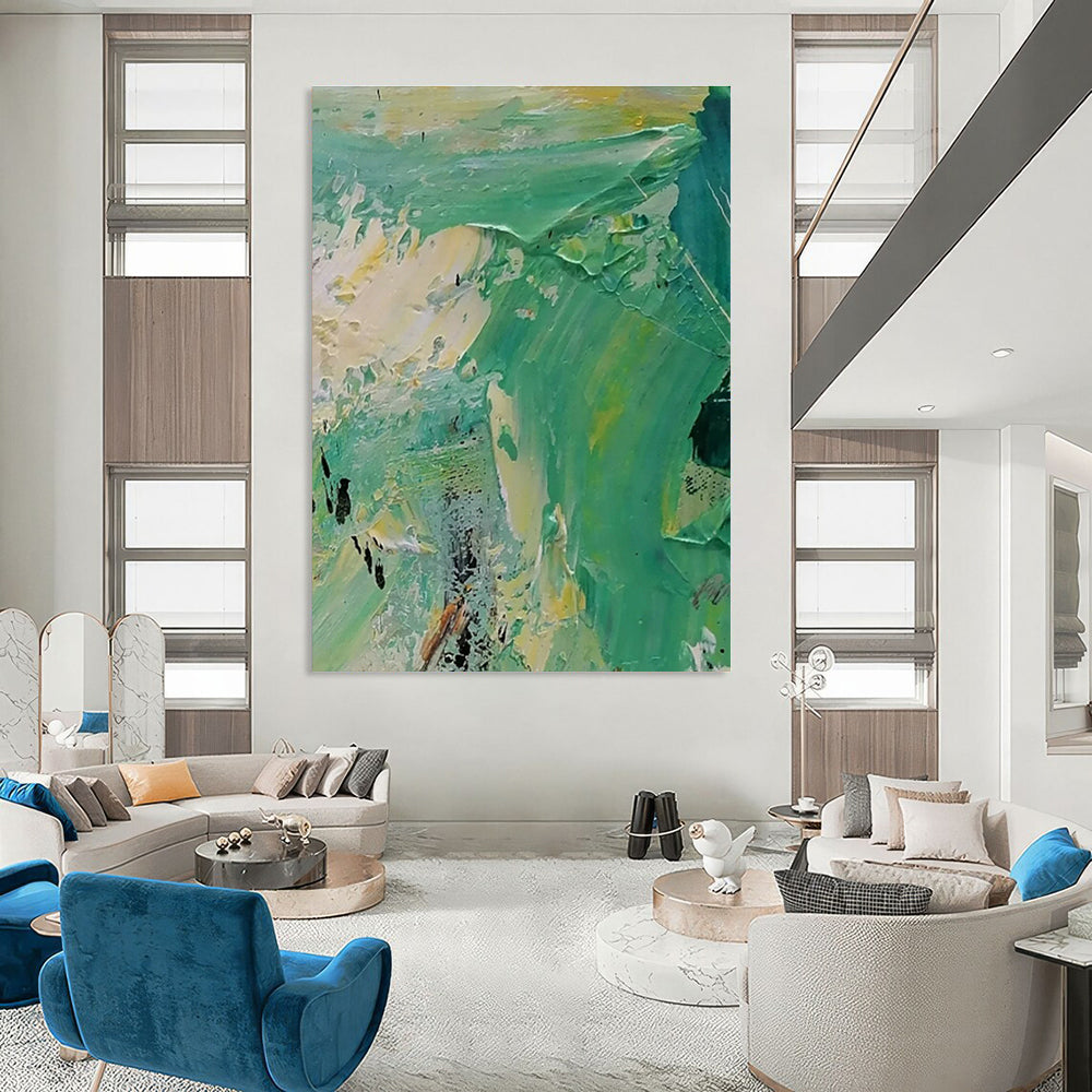 Oversized Handmade Abstract Painting for Office & Hallway DLZ1277