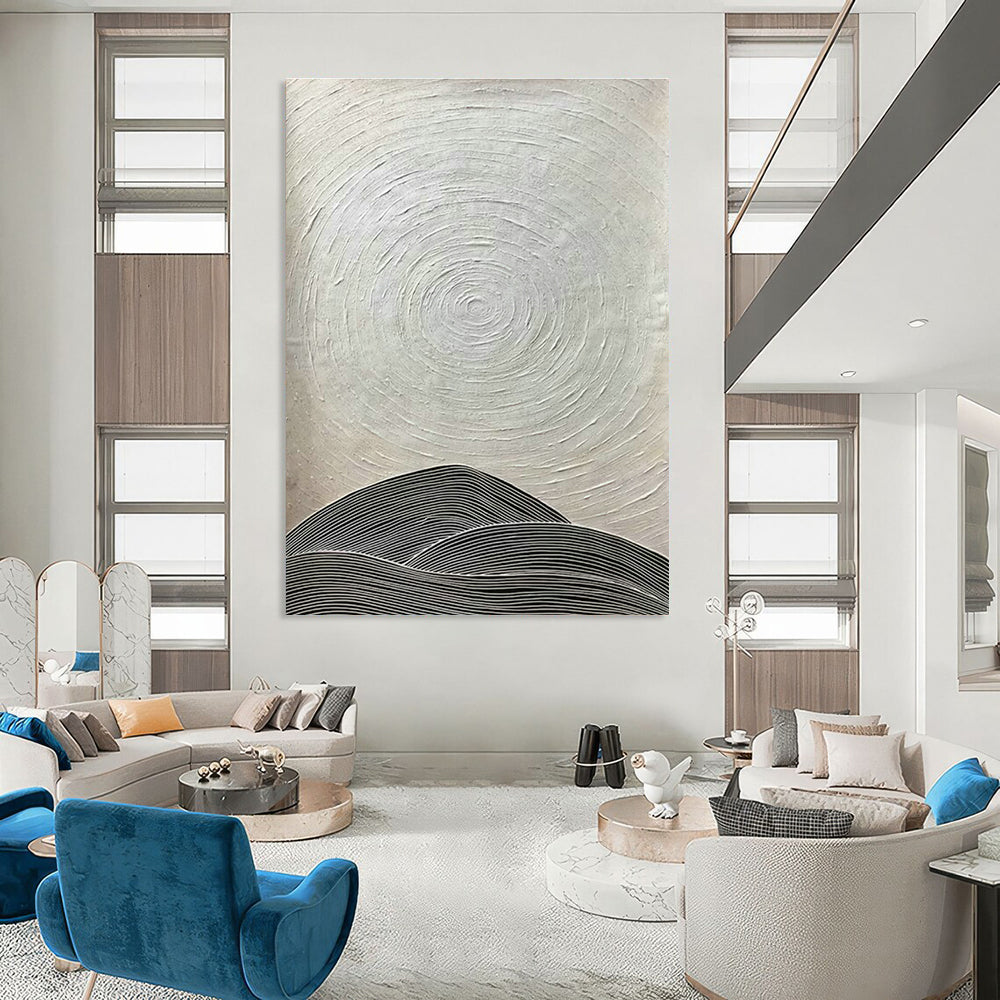 Ultra - Vast, Gesture - Controlled Custom Abstract Paintings for Living Room Innovation DLZ0491