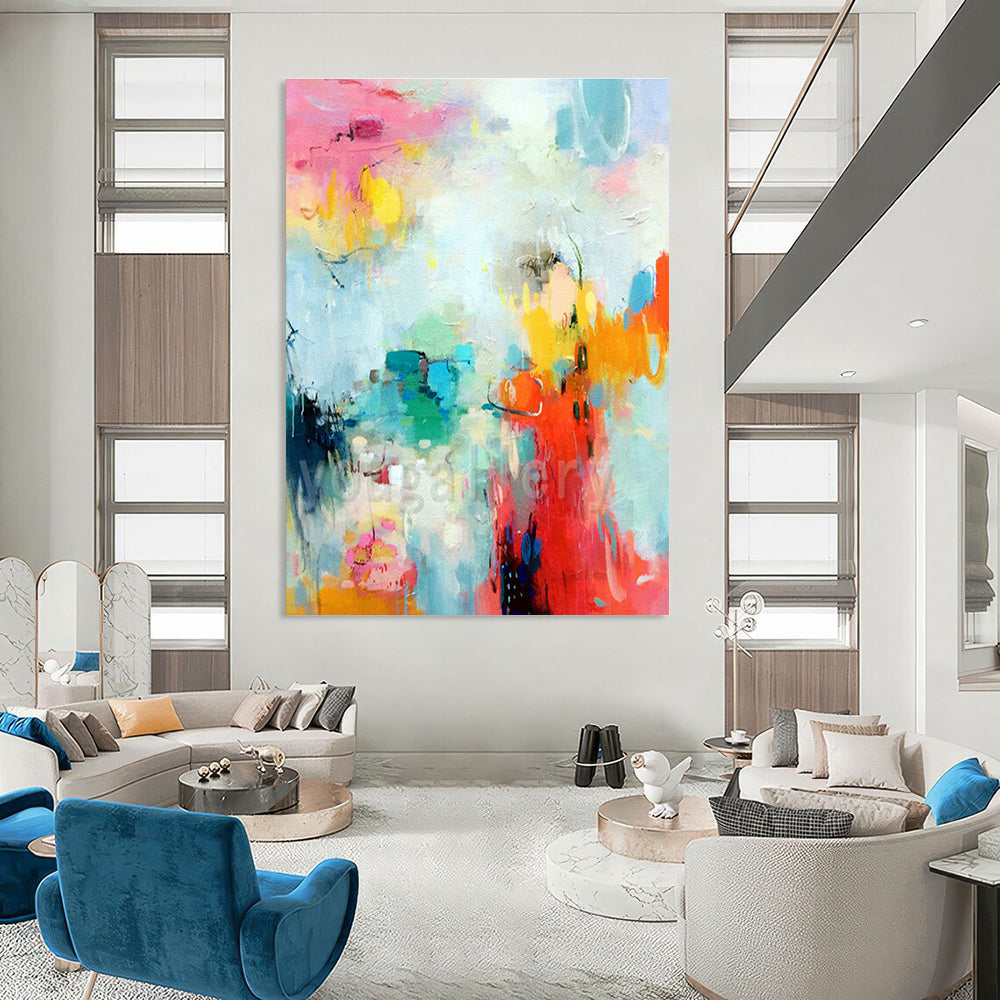 Giant - Format Tailored Abstract Canvas for Bedroom & Office DLZ1072