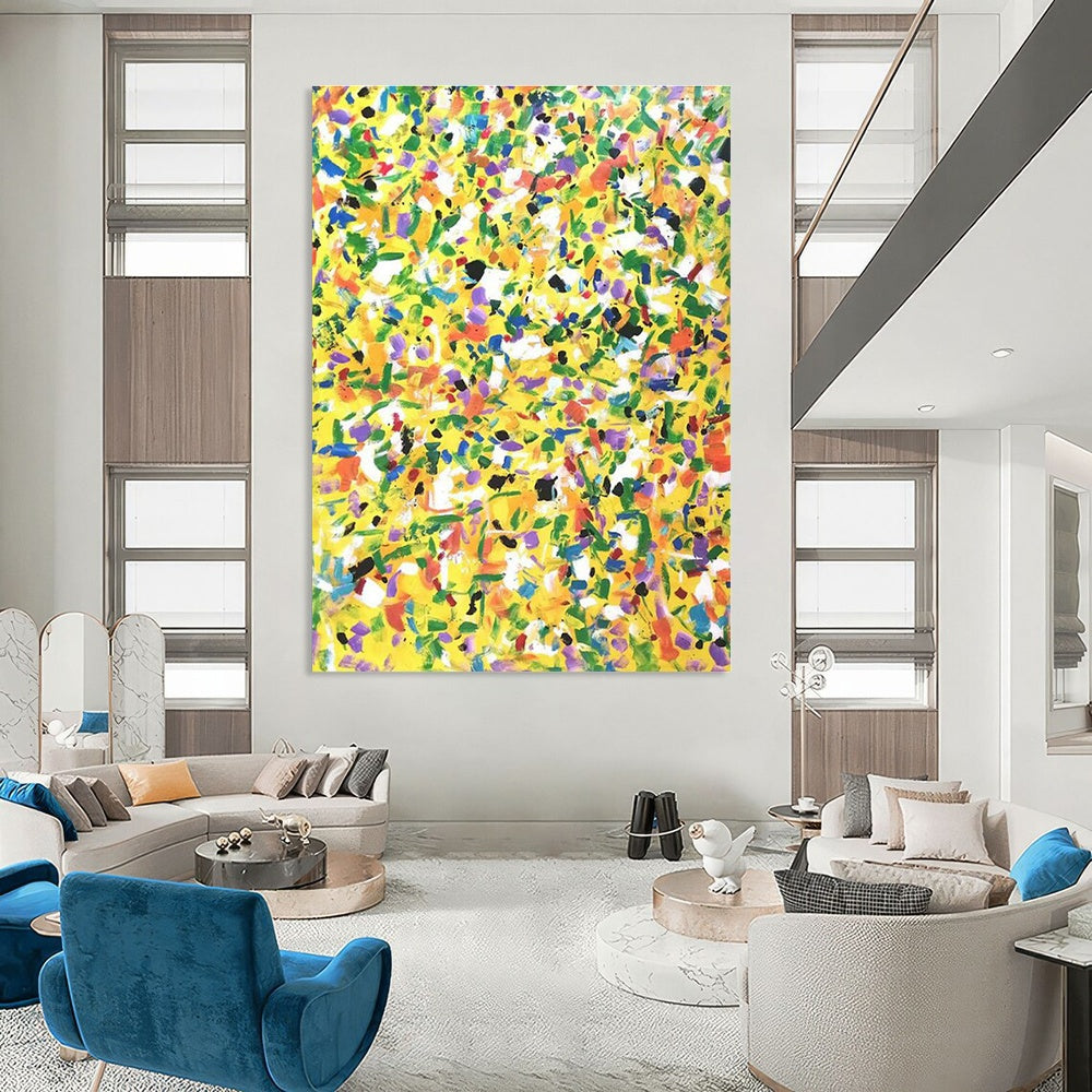 Ginormous Custom - Made Abstract Canvas for Hallway & Living Room DLZ2271