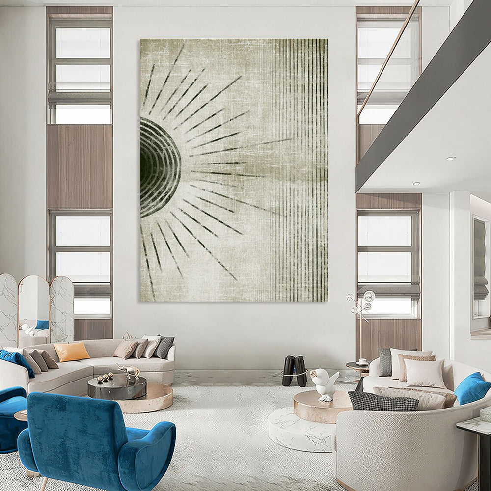 Large - Scale Handmade Abstract Panels for Dining Room & Living Room DLZ1371
