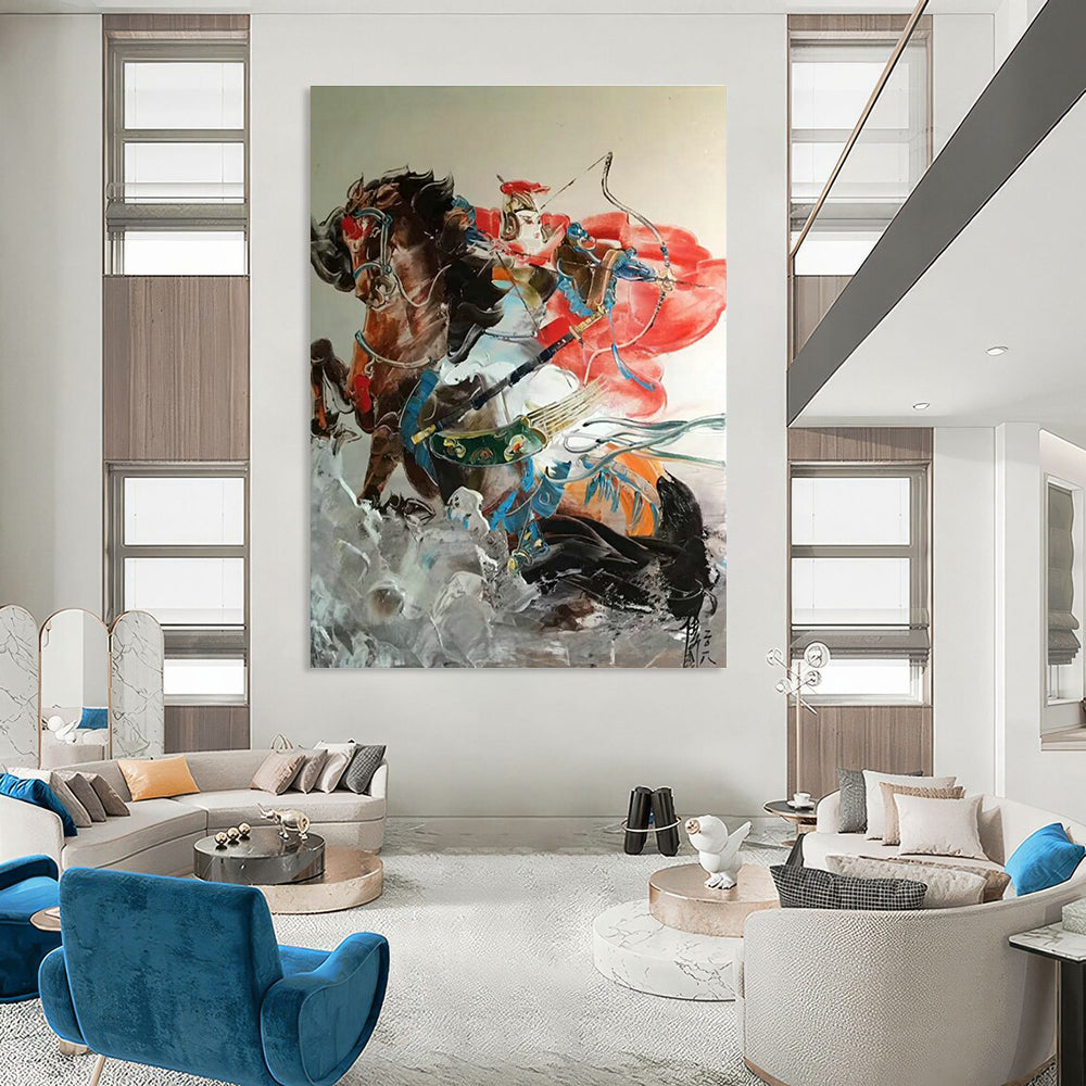Handmade Abstract Wall Art for Dining Room & Entryway DLZ2289