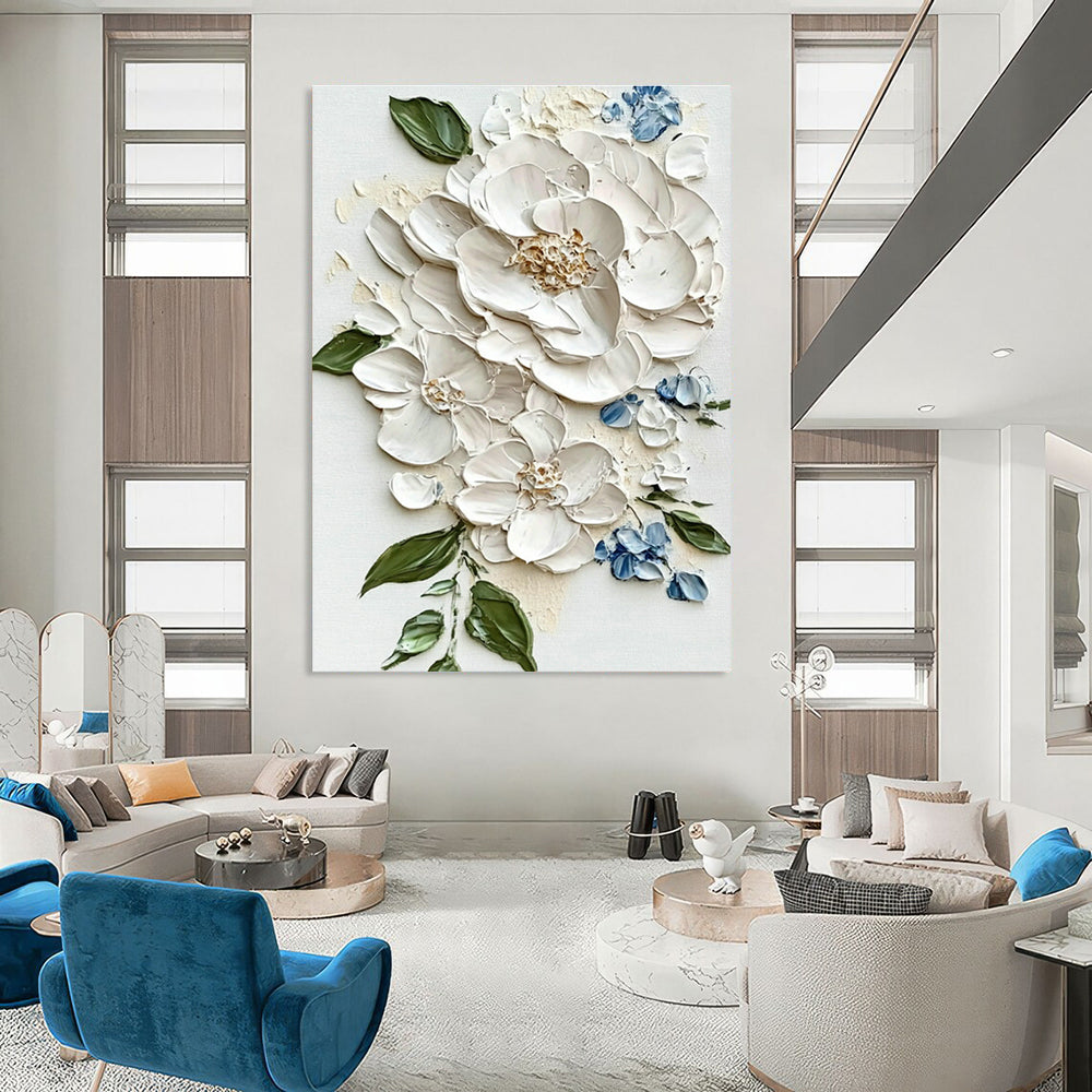 Oversized Hand - Painted Abstract Canvas Set for Office & Hallway DLZ1395