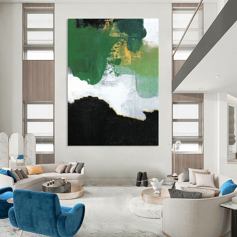 Vast Custom-Made Abstract Canvas for Hallway & Living Room DLZ1229