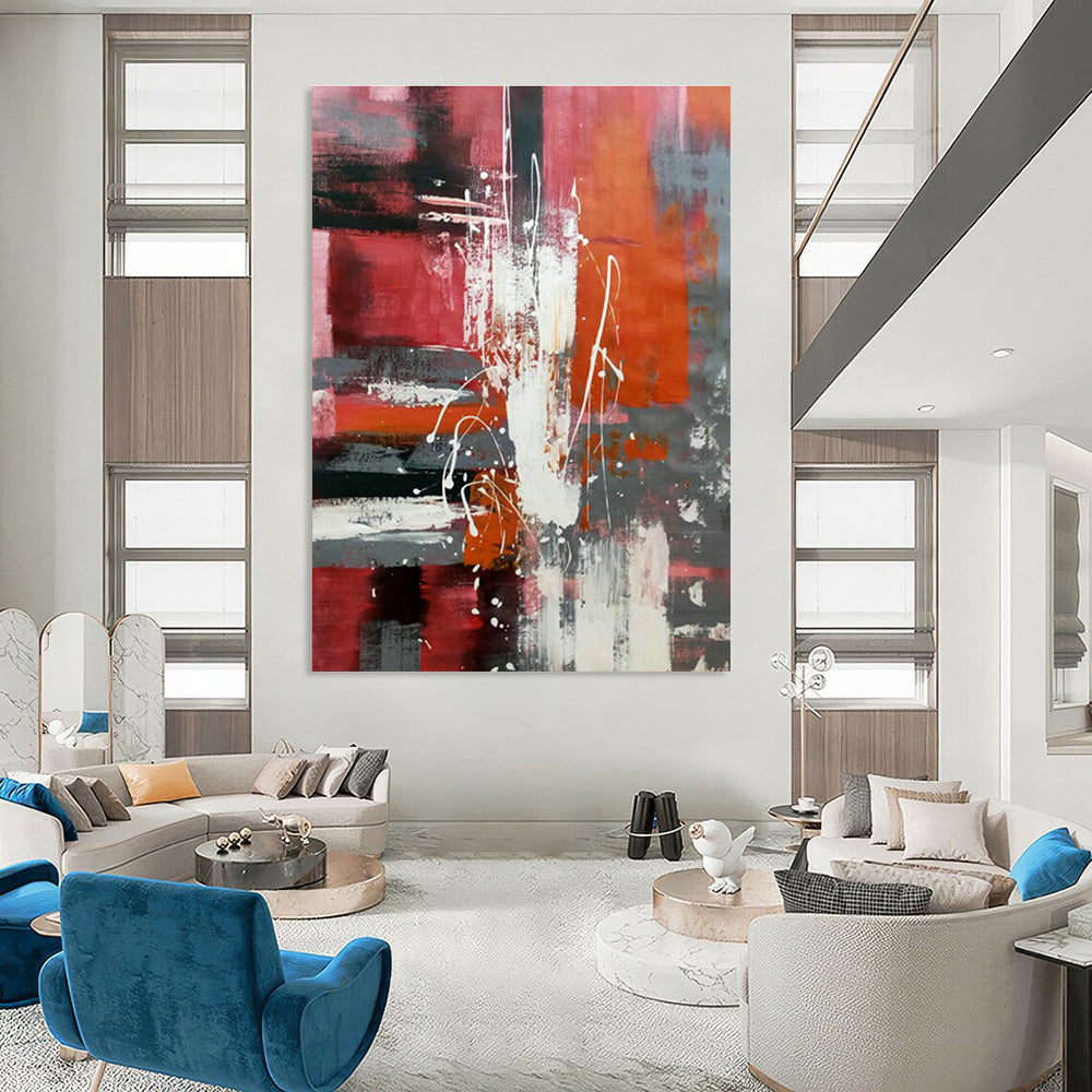 Super - Immense, Smart - Fabric - Embedded Custom Abstracts for Dining Room Elegance DLZ0492