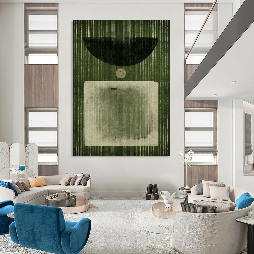 Hand - Painted Abstract Wall Murals for Bedroom & Entryway DLZ1385