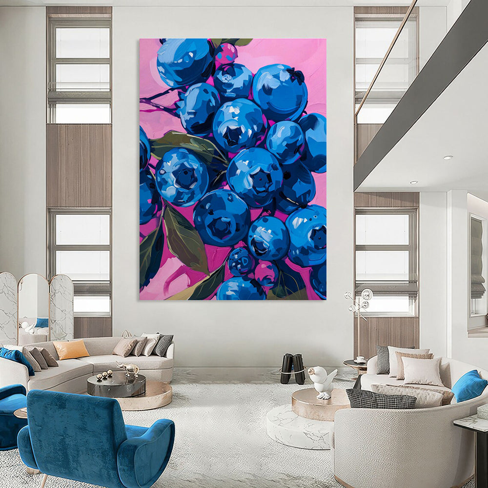 Hand - Painted Abstract Art for Living Room and Cottage Hallway DLZ0653