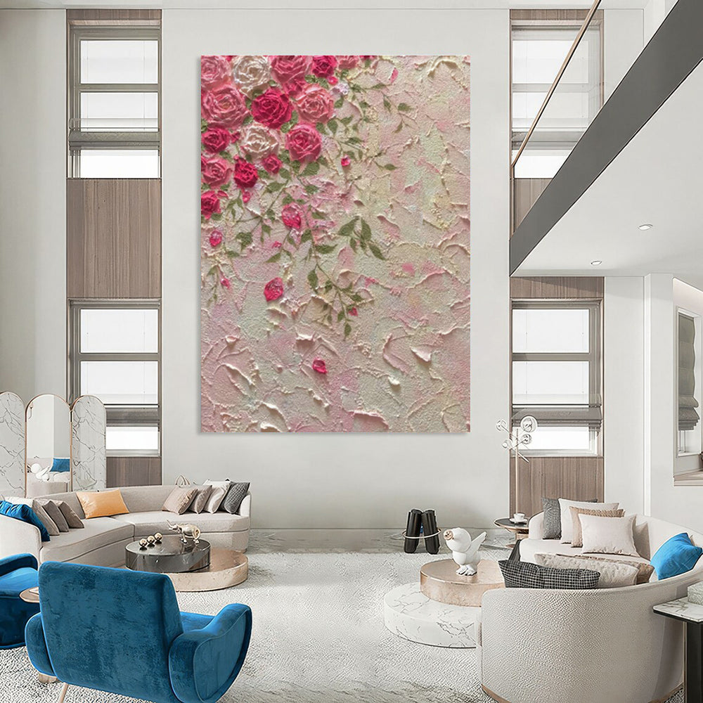 Custom - Designed Hand - Painted Abstract Art for Cottage Office Loft Areas & Bedroom Attic Storage Spaces DLZ0603