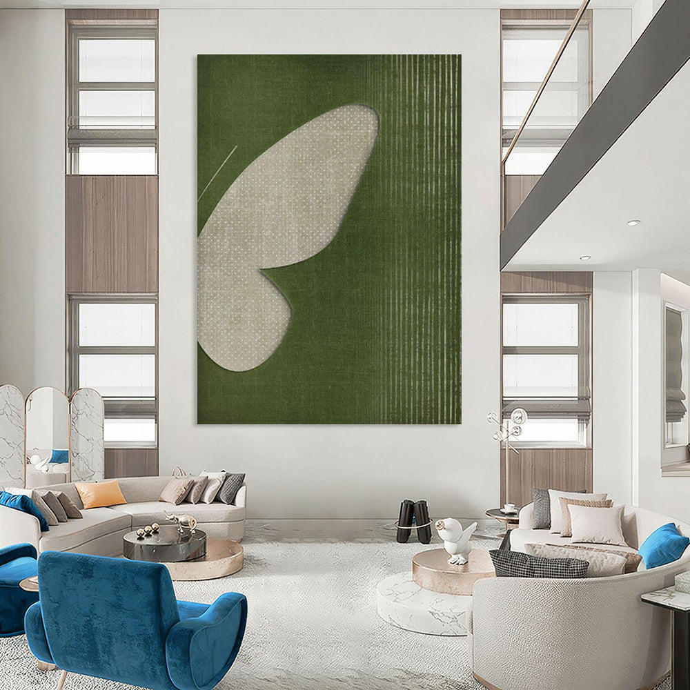 Hand - Painted Abstract Wall Mosaic for Bedroom & Living Room DLZ1377