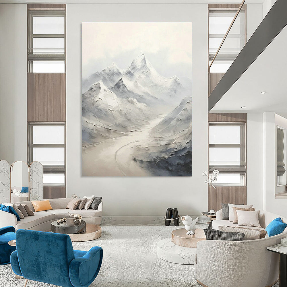 Vastly Oversized Bespoke Abstract Wall Hanging for Office & Dining Room DLZ1271