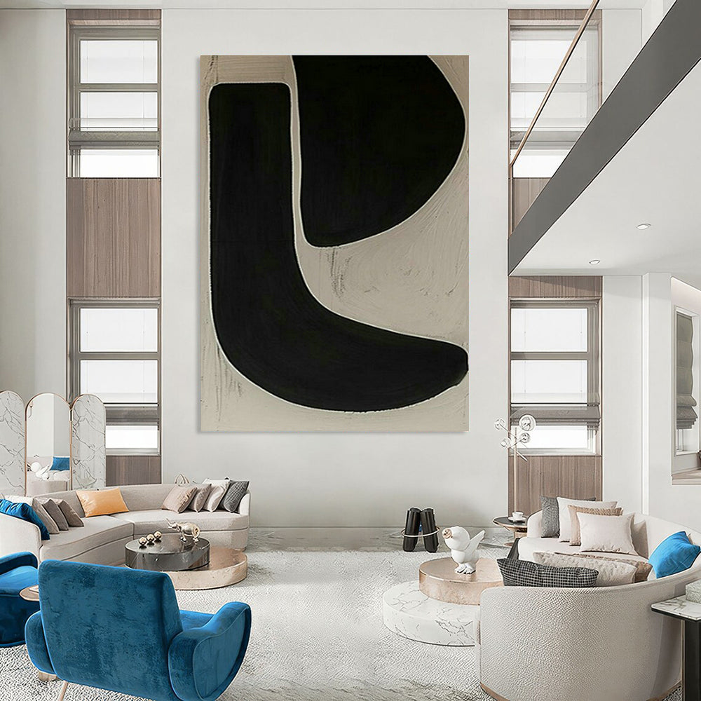 Big Handmade Abstract Canvas for Office & Hallway DLZ2009