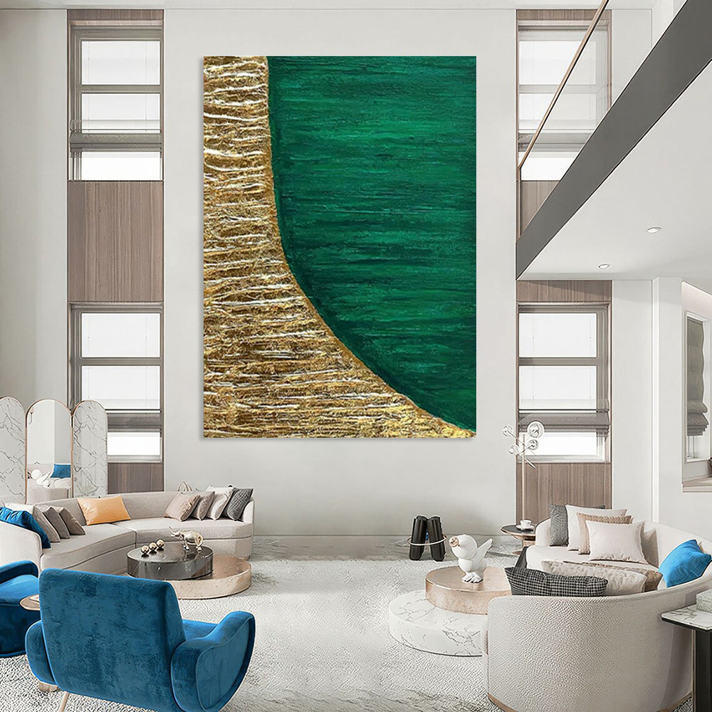 Immense Handmade Abstract Art for Bedroom & Cottage Living Room DLZ1226
