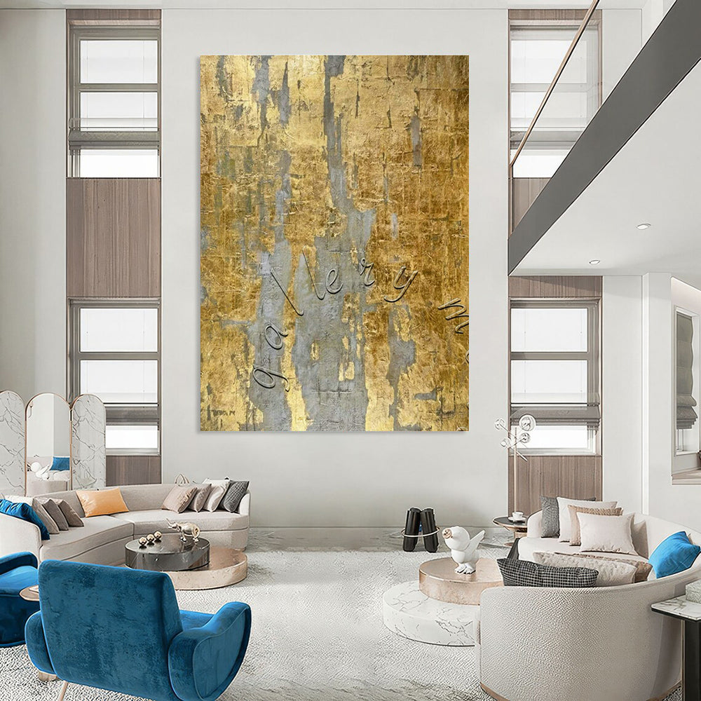 Original Handmade Abstract Canvas for Dining Room Sugar Bowl Wall & Entryway Umbrella Canopy Hanging Wall DLZ1775